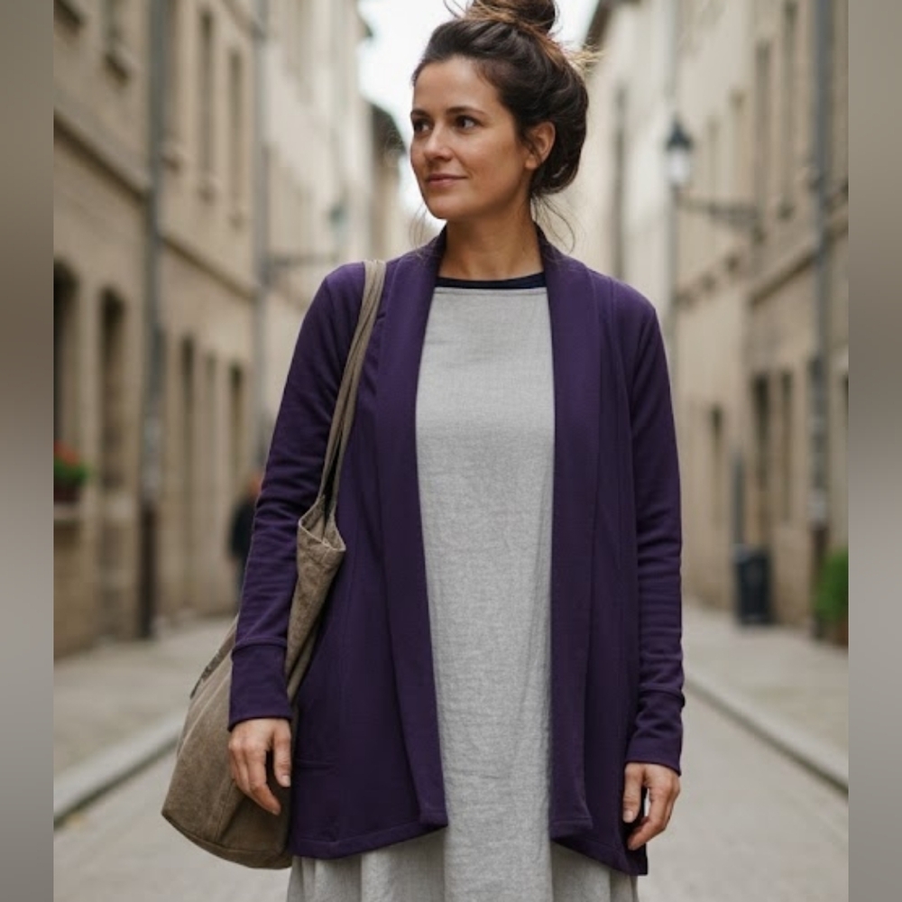 NEON Buddha Open Cardigan Size S